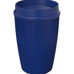 Cirrus POP kubek o pojemności 350 ml z pokrywką 360° / Niebieski 22052052