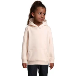 CONDOR KIDS Bluza z kapturem / Kremowy Róż S04238-CP-3XL