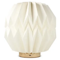 Coollux składana papierowa lampa LED Luna 25cm inspirowana origami / Naturalny LT40727-N0094