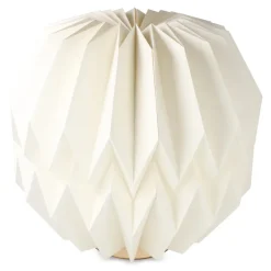 Coollux składana papierowa lampa LED Luna 25cm inspirowana origami / Naturalny LT40727-N0094