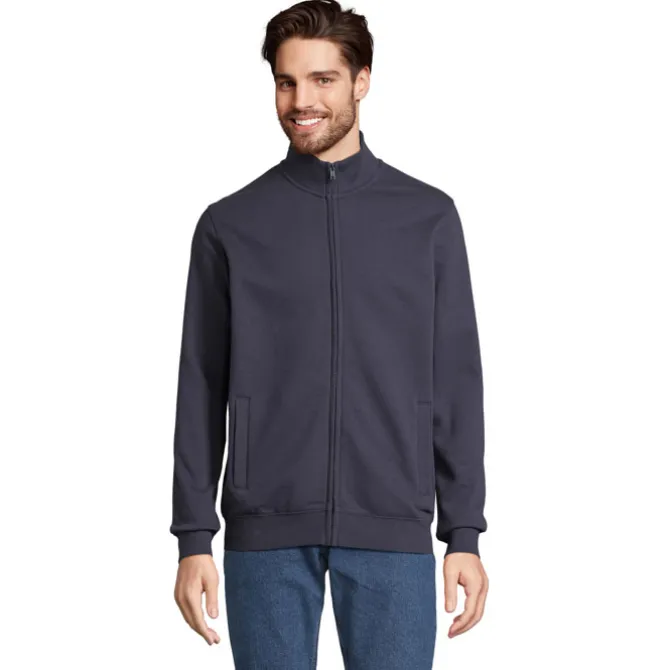COOPER FULL ZIP SWEAT / French Navy S04240-FN-XS