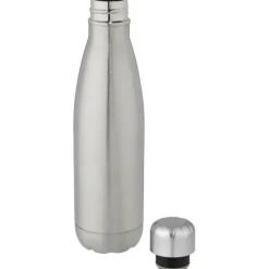 Cove butelka o pojemności 500 ml wykonana ze stali nierdzewnej z recyklingu z miedzianą izolacją próżniową posiadająca certyf / Srebrny 10079081