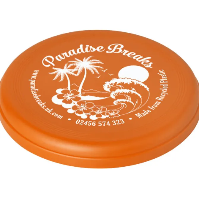Crest frisbee z recyclingu / Pomarańczowy 21024031