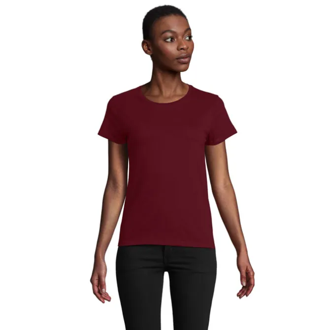 CRUSADER Damski T-SHIRT / Burgundy S03581-BG-S