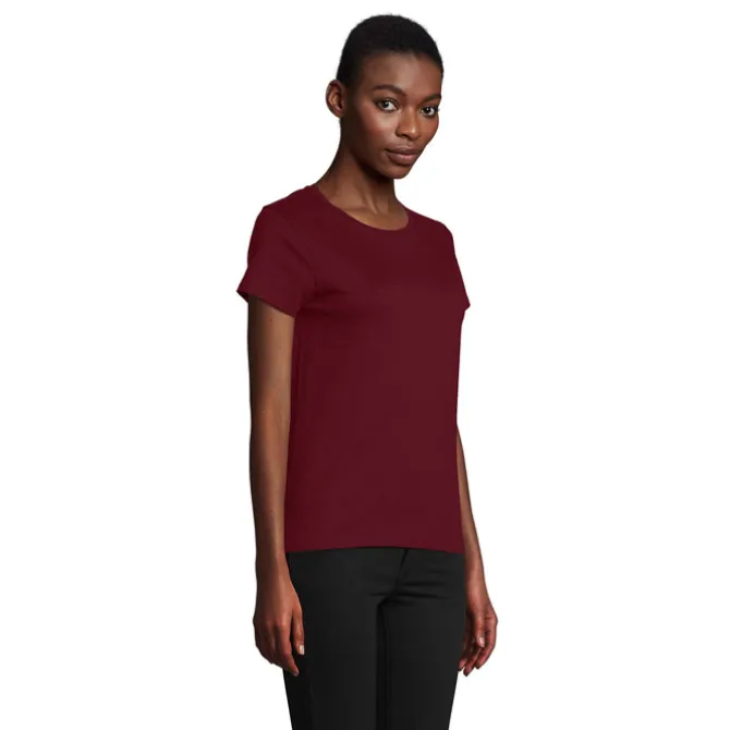 CRUSADER Damski T-SHIRT / Burgundy S03581-BG-S