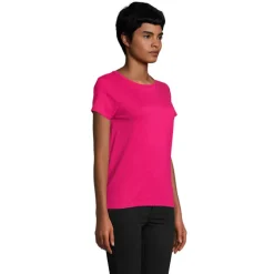 CRUSADER Damski T-SHIRT / Fuchsia S03581-FU-L