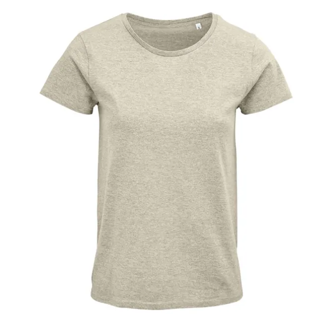 CRUSADER Damski T-SHIRT / Heather Beige S03581-HB-L