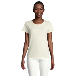 CRUSADER Damski T-SHIRT / Natural S03581-NA-L