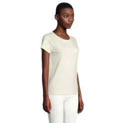 CRUSADER Damski T-SHIRT / Natural S03581-NA-L