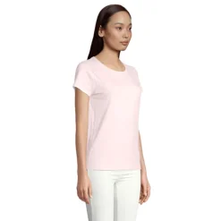 CRUSADER Damski T-SHIRT / Pale Pink S03581-PP-XXL