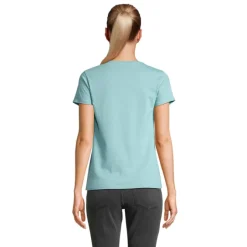 CRUSADER Damski T-SHIRT / Pool Blue S03581-BP-L