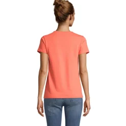 CRUSADER Damski T-SHIRT / Pop Orange S03581-PO-L