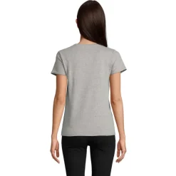 CRUSADER Damski T-SHIRT / Szary melanż S03581-GM-L