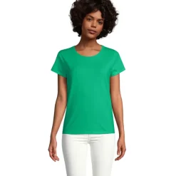 CRUSADER Damski T-SHIRT / Zielony S03581-KG-M