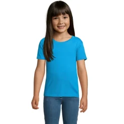 CRUSADER Dziecięcy T-SHIRT / Aqua S03580-AQ-L