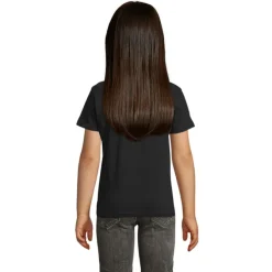CRUSADER Dziecięcy T-SHIRT / Deep black S03580-DB-L