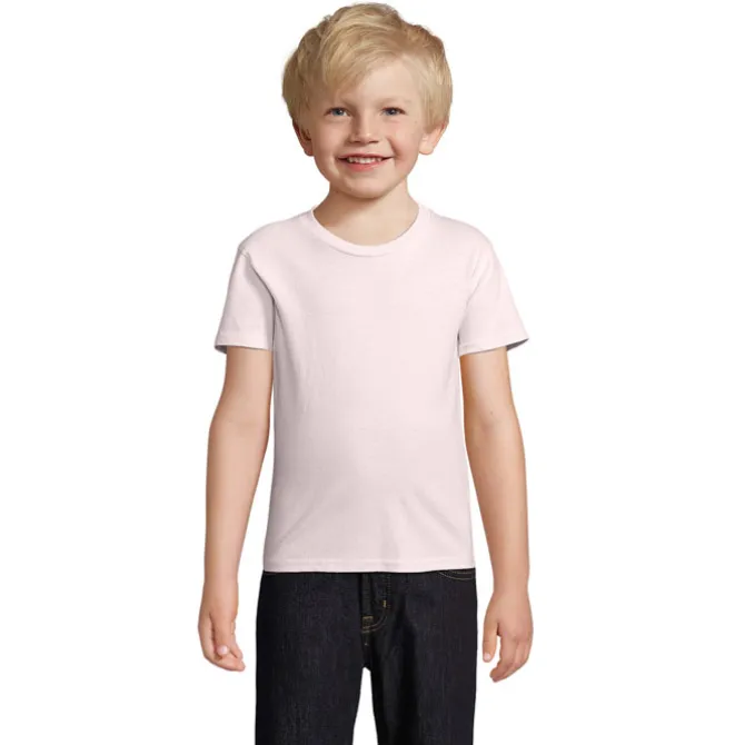 CRUSADER Dziecięcy T-SHIRT / Pale Pink S03580-PP-4XL