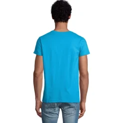 CRUSADER Męski T-SHIRT 150g / Aqua S03582-AQ-M