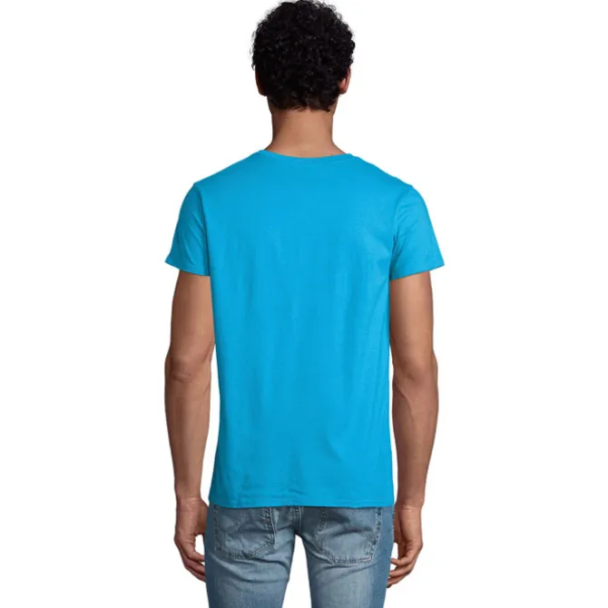 CRUSADER Męski T-SHIRT 150g / Aqua S03582-AQ-M