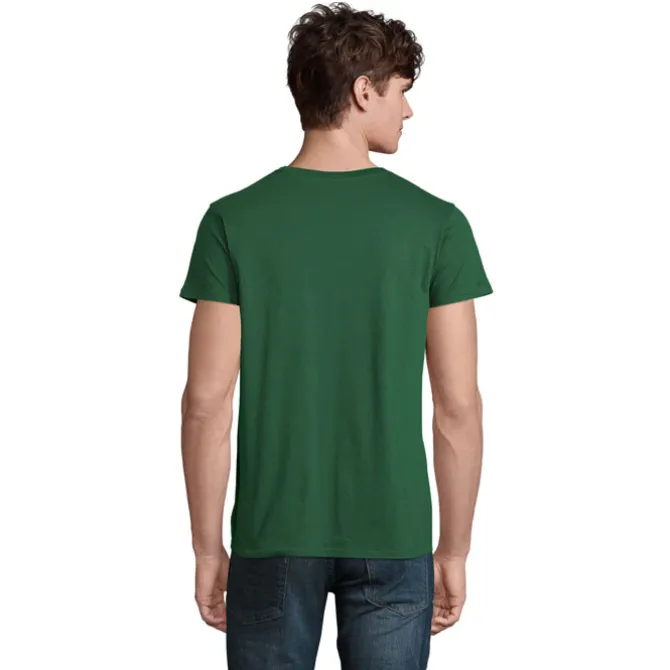 CRUSADER Męski T-SHIRT 150g / Ciemno-zielony S03582-BO-L