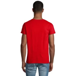 CRUSADER Męski T-SHIRT 150g / Czerwony S03582-RD-L