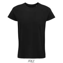 CRUSADER Męski T-SHIRT 150g / Deep black S03582-DB-L