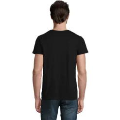CRUSADER Męski T-SHIRT 150g / Deep black S03582-DB-XS