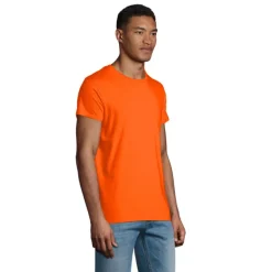 CRUSADER Męski T-SHIRT 150g / Pomarańczowy S03582-OR-S