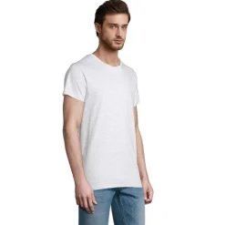 CRUSADER Męski T-SHIRT 150g / Popiól S03582-AS-XL