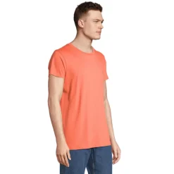 CRUSADER Męski T-SHIRT 150g / Pop Orange S03582-PO-XXL