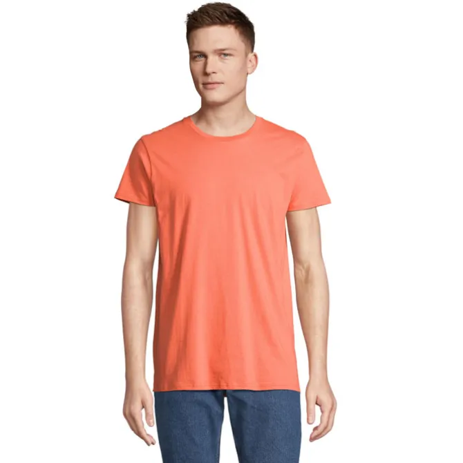 CRUSADER Męski T-SHIRT 150g / Pop Orange S03582-PO-XXL