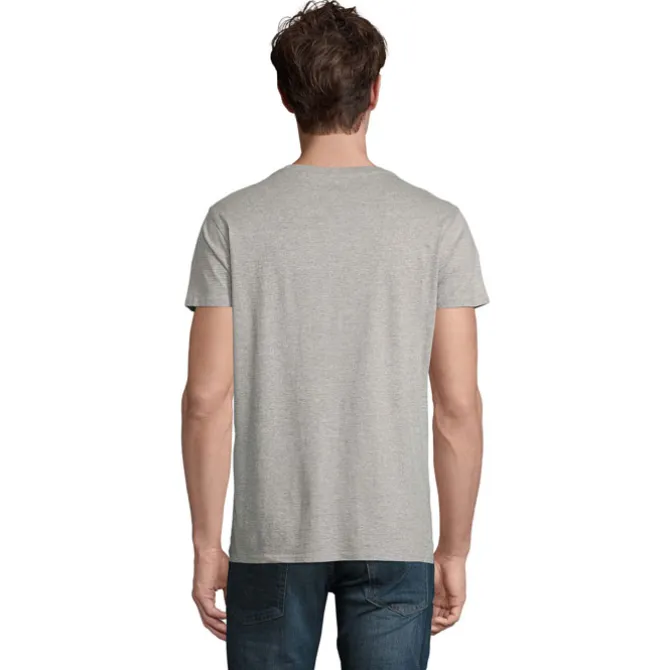 CRUSADER Męski T-SHIRT 150g / Szary melanż S03582-GM-XL