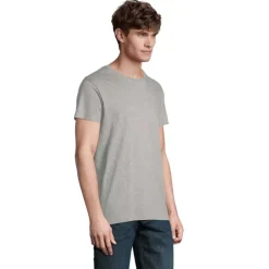 CRUSADER Męski T-SHIRT 150g / Szary melanż S03582-GM-XL