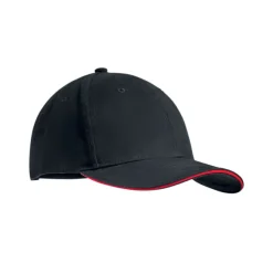 Czapeczka bejsbolowa / Czarny/Czerwony MO9643-83
