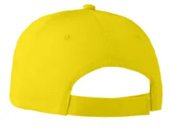 Czapka baseballowa 6 paneli / żółty MO8834-08