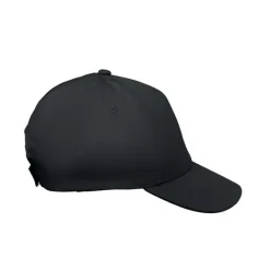 Czapka dla dzieci 5 paneli. / Czarny MO2346-03