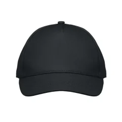 Czapka dla dzieci 5 paneli. / Czarny MO2346-03