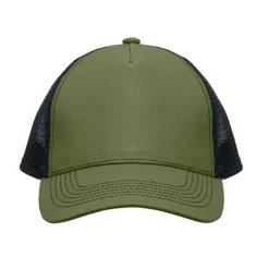 Czapka trucker z 5 panelami / Zieleń Wojskowa MO2986-49