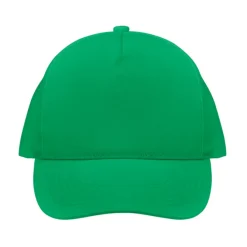 Czapka z daszkiem,bawełna org. / Zielony MO6432-09