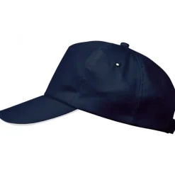 Czapka z daszkiem 5 paneli ARLINGTON / Granatowy 060744