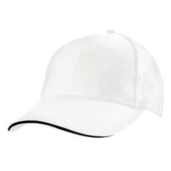Czapka z daszkiem 6 paneli SAN FRANCISCO / Biały 046606