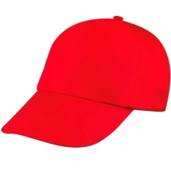 Czapka z daszkiem 5 paneli SANTA FE / Czerwony 246605
