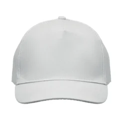 Czapka z daszkiem 5-panelowa / Bialy MO2345-06