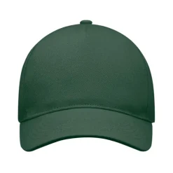 Czapka z daszkiem 5-panelowa / Ciemnozielony MO6875-60