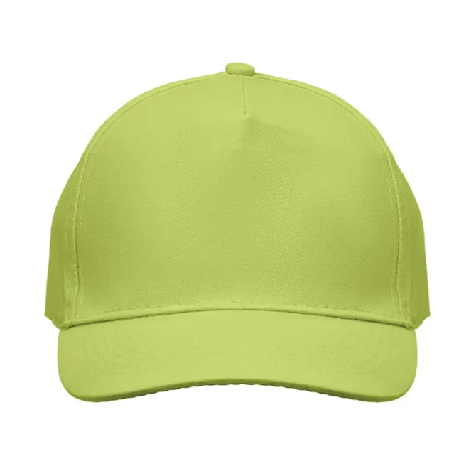 Czapka z daszkiem 5-panelowa / Limonka MO2345-48
