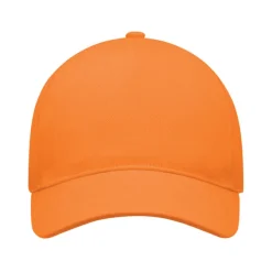 Czapka z daszkiem 5-panelowa / Pomarańczowy MO6875-10