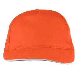 Czapka z daszkiem / Pomarańczowy V7021-07