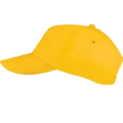 Czapka z daszkiem / żółty V7005-08