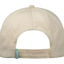 Czapka z daszkiem z bawełny organicznej 5 paneli LYON / Beżowy 363513