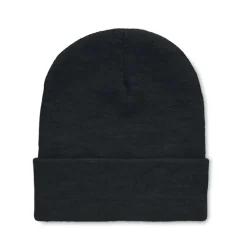 Czapka z poliestru RPET / Czarny MO9965-03